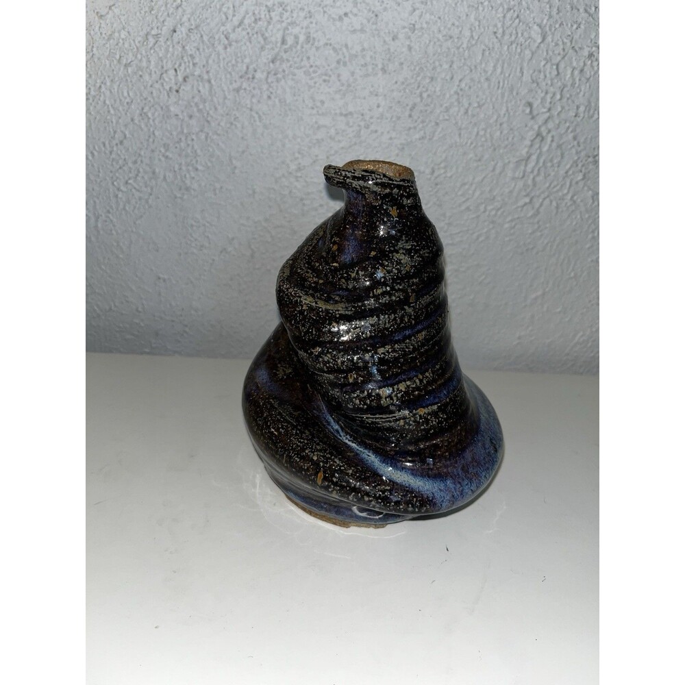 Hand-Thrown Studio Pottery Organic Form Vase